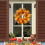 Harvest Wreath45cm Multicolor Cloth Foam Rattan 2