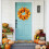 Harvest Wreath45cm Multicolor Cloth Foam Rattan 4