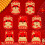 Rabbit Year Red Envelopes6-Pack17x9cm13x11cm18x9cm 5