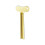 Easy To Use Metal Toothpaste Squeezer Roller For-Type B gold 1