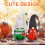 Halloween Gnome Plush Decoration Flannel9x30cm 6
