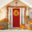 Harvest Wreath45cm Multicolor Cloth Foam Rattan 2