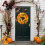 Harvest Wreath45cm Multicolor Cloth Foam Rattan 5