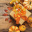 Halloween Artificial Flower Branch with Pumpkin Maple 2