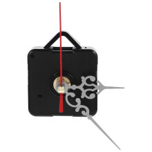 5Sets Black DIY Clock Kit Accurate Battery Clock Mechanism with Hands