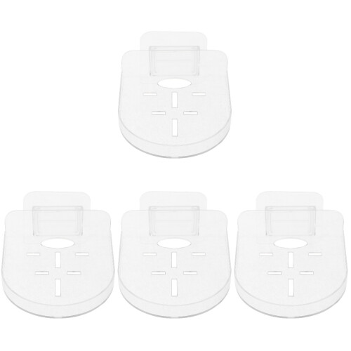 4Pcs Transparent Wall Speaker Shelf Floating Holder for Camera