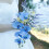 Artificial Lavender and Orchid Wedding Bouquet40x45cm 6