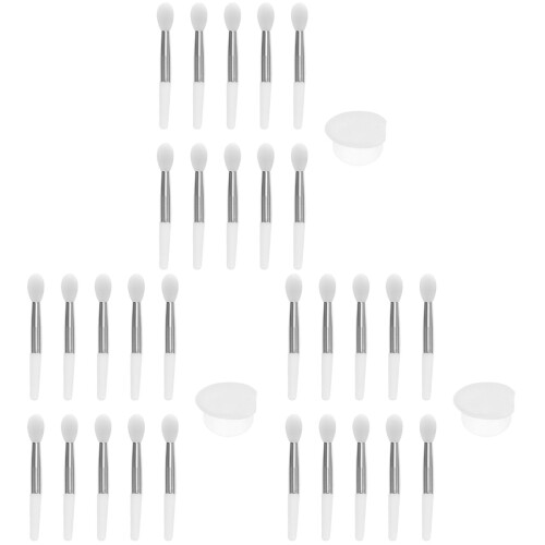 3Sets Silicone Lippenborstel Make-Up Tools Lip Mask Applicators