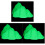 3Pcs Compact Light Green Rockery Decor Plastic Fish Tank Accessory 1