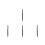 4Pcs Black Universal Stylus Pen for Touchscreen Devices Durable Metal 1