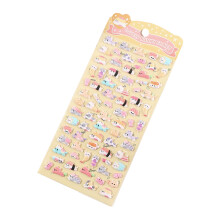 3D foam stickers, fruit, animal, bread, journal, student-3