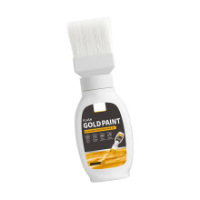 Water Base Gold Foil Paint Includes Brush Non Toxic Long Service