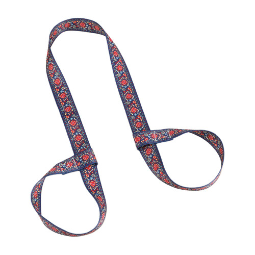 Vibrant Printed Polyester Strap for Yoga Mat Transport-Type 6