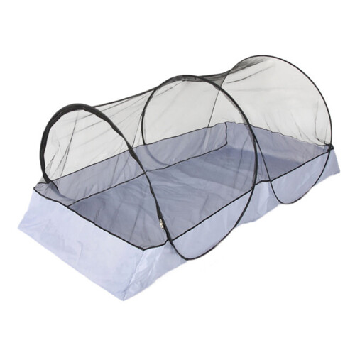 Single Outdoor Camping Mosquitoes Tent Automatic Open-Black