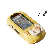 Steering wheels Toy Driving Simulator Interact-Yellow