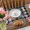 Linen Easter Table Runner with4Placemats 6