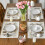 Linen Easter Table Runner with4Placemats 8