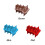 Funny Shape Silicone Ice Cube Tray – 10.2x7.3x5.8cm 6
