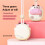 USB Rechargeable Neck Fan – 3-Speed, Quiet, Portable 4