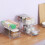 2-Tier Slide-Out Acrylic Drawer Organizer with Movable 5