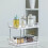 2-Tier Slide-Out Acrylic Drawer Organizer with Movable 7
