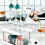 2-Tier Slide-Out Acrylic Drawer Organizer with Movable 8