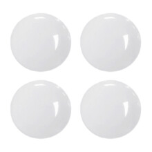 20mm Keyhole Guard With Quick Release Feature Car Door-White