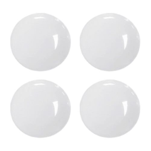 20mm Keyhole Guard With Quick Release Feature Car Door-White