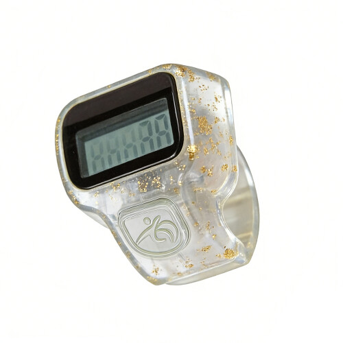 Educational Plastic Rings Counter For Students Teachers-Gold