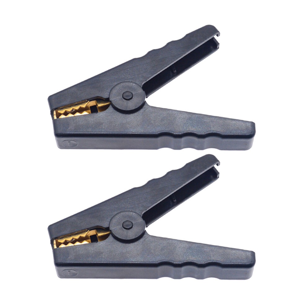 Durability Copper Battery Alligator Clamps Ideal For- Big Black 7751001386091