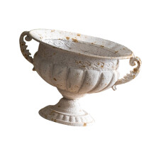 Iron Flower Pot Planter With Antique Stone Finish For-A2854