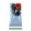 Black Halloween Rose with Skull Hand43cm 8