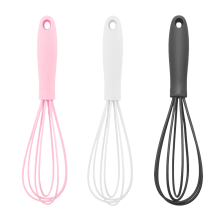 3-Piece Mini Silicone Whisk Set – Heat-Resistant,