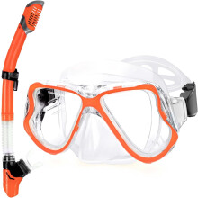 Masque de plongée Greatever avec vue panoramique et lentille antibuée