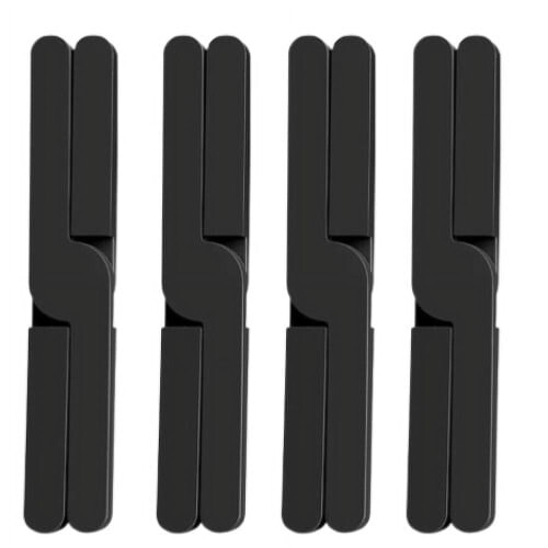 4er-Pack faltbare Silikon-Untersetzer, X-förmig, hitzebeständig