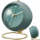 Silent Retro Alarm Clock with Night Light, Battery Powered, 1