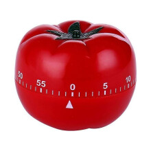 Tomato Mechanical Kitchen Timer, 60-Minute Countdown