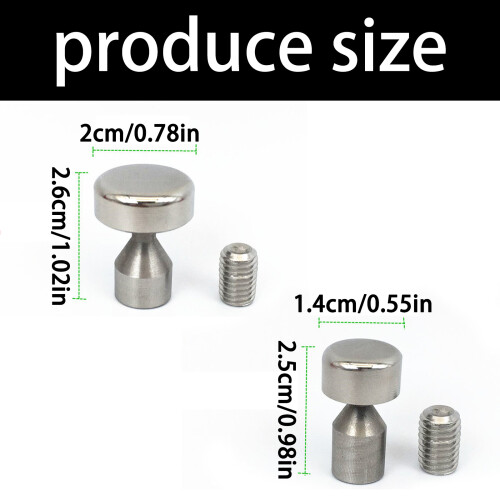 Precise 360 Rotating Dents Removal Tool Stainless-2cm head 2