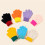 Knitted Mittens Elastic Fit Breathable Acrylic-Watermelon Red 6