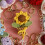 Bouquets de fleurs en Crochet faits à la main, porte-clés,-8 5