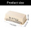 Sealed Butter Case With Cutting Tool For Kitchen-creamy white 3