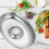 Stainless Steel Basting Dome Cover for Griddle Grill 2