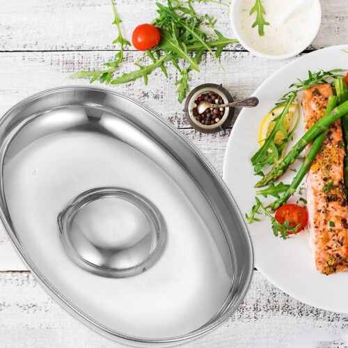 Stainless Steel Basting Dome Cover for Griddle Grill 1