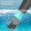 Reusable Thickened Waterproof Arm Protections Gloves-70cm cloth 7