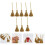 Mini artificial straw broom Halloween decoration 1 piece 4