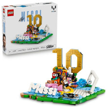 LEGO Edition 43011 Lionel Messi – Best Of - Spiel 10 Jahre - Kinderzimmer Dekoration