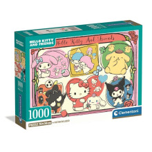 1000 Piece Puzzle - Clementoni - Hello Kitty and Her Friends - For Ages 14 and Up