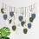 Macrame Leaf-Feather Wall Hanging Tapestry, Cotton, 29.5 x 4