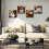 Modern Coffee Canvas Wall Art Set – 12x16in, 3-Piece 2