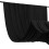 BalsaCircle Black 5 ft x 10 ft 4-Way Stretch Spandex 3